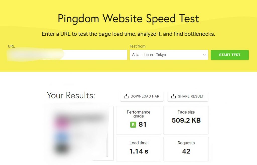 Оптимизация сайта Google PageSpeed Insights - инструмент Pingdom